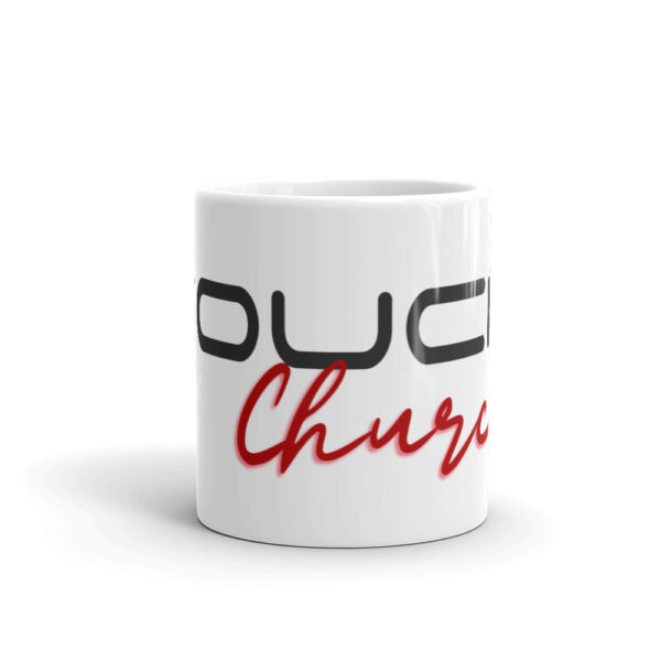 Couch Church Glossy Mug - Image 3